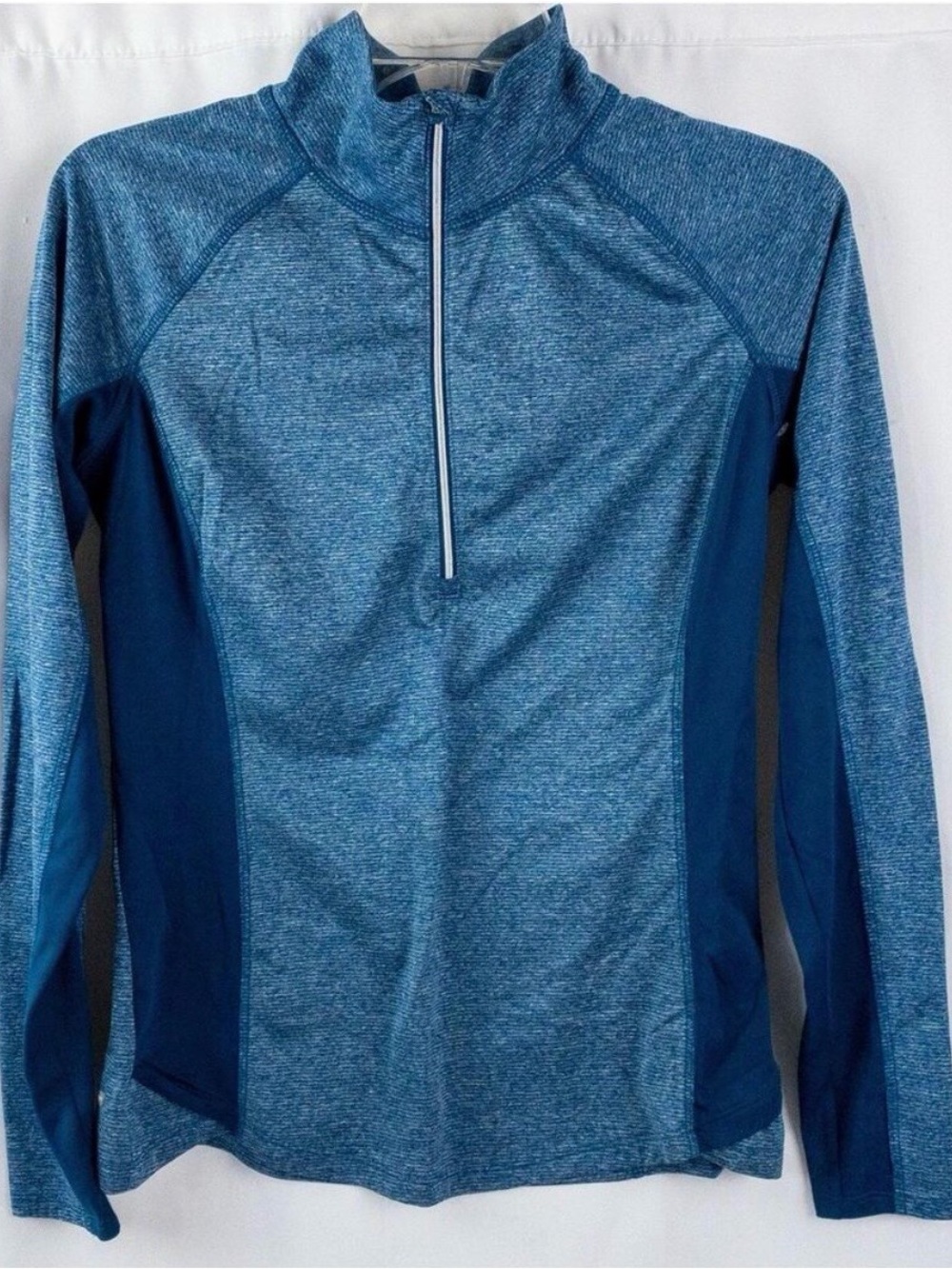 Danskin Blue Quarter Zip Jacket Pullover Womens Small